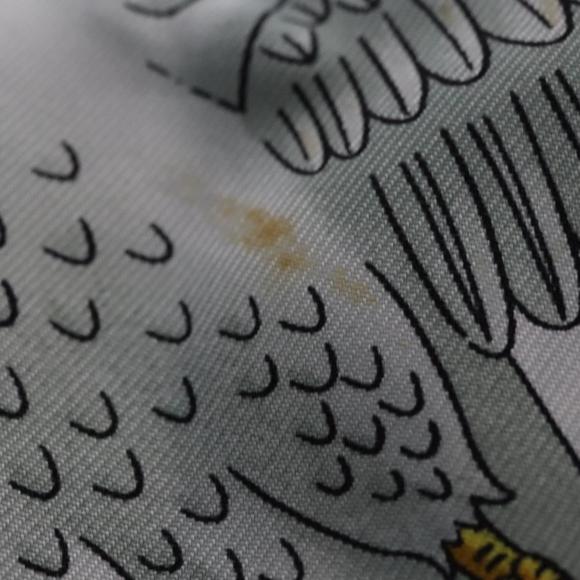 HERMES Carre 90 Scarf ""ENVOL"" Silk Red Auth ac3618 - Picture 11 of 16